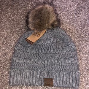Women’s C.C. Fur Pom Beanie